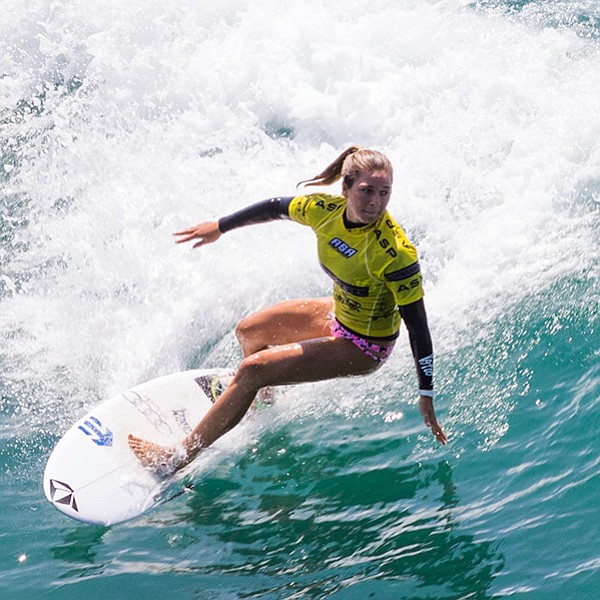 The largest female surfing contest in the world, right here in S.D.
