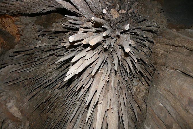 Burst of stalactites