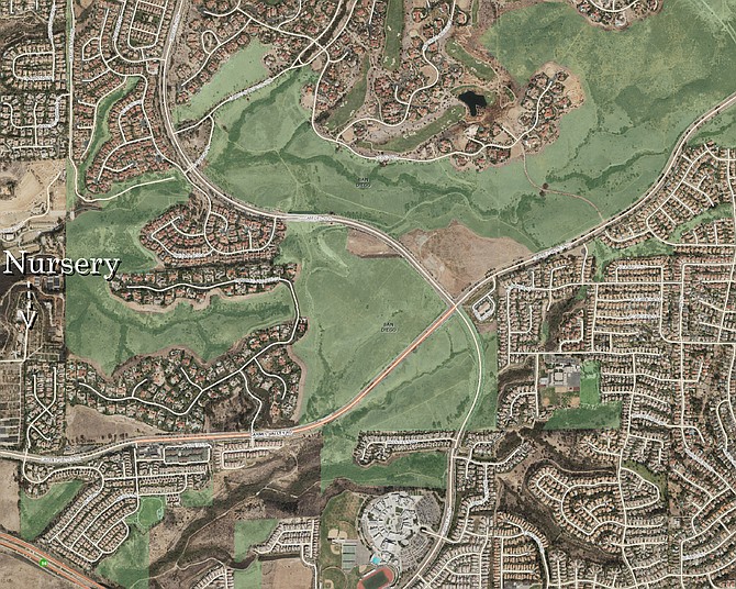 The city's gave Collin's the option to sell his property for "not more than two percent above comparable properties within eight miles." Comparable properties include more than 500 acres of open space the city owns adjacent to the nursery.