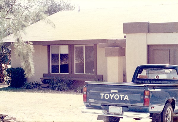 Author Ian Anderson’s Camp Pendleton home in the 1980s.