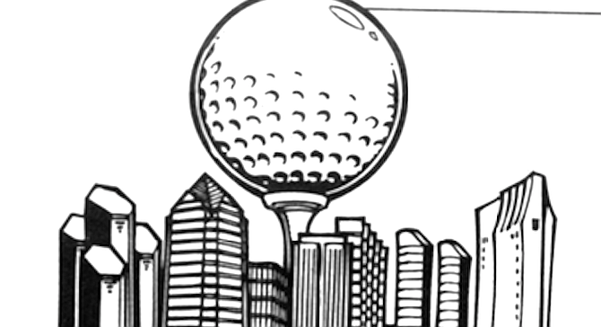 Do we hand out America’s Finest City golf balls to lure sister cities? - Image by Rick Geary