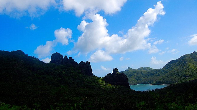 Nuku Hiva, where Herman Melville jumped ship and his first novel, Typee, was set, published 160 years ago.