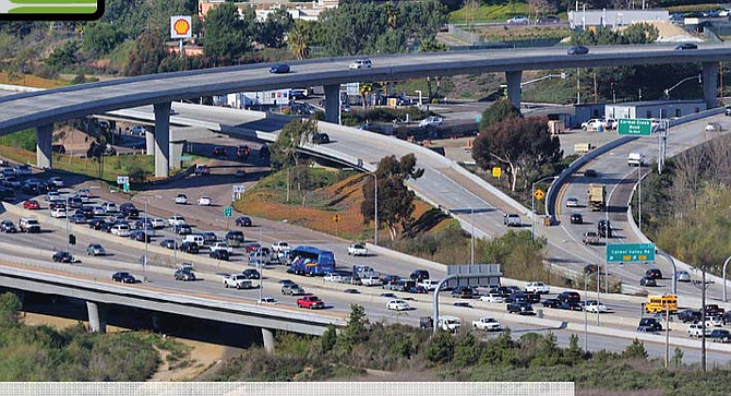 I-5 and 56. CalTrans says the project won’t be started until 2035.