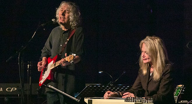 Albert Lee and Cindy Cashdollar at Qualcomm Hall on September 9