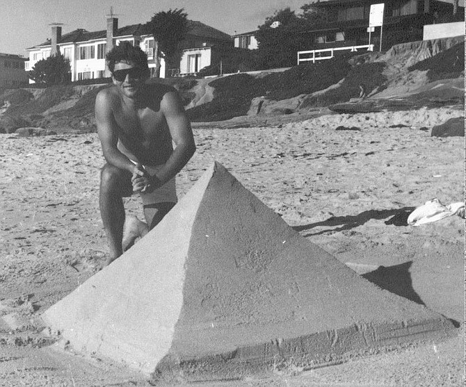 The Pyramid Maker of WindNSea, La Jolla