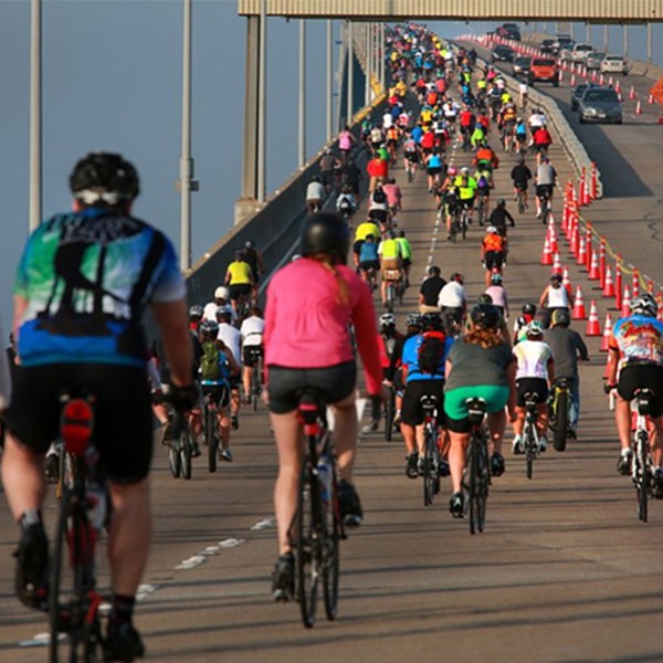 Ride your bike across the San Diego Coronado Bay Bridge, one day only