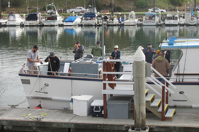 Scripps scientists and volunteer anglers prepare to catch fish in the restricted Encinitas MPA.