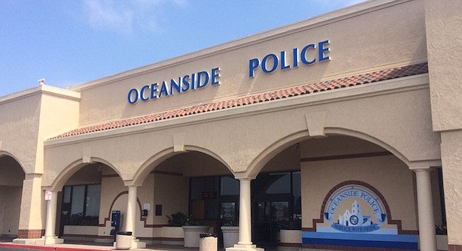 Oceanside police arrested Moore again.
