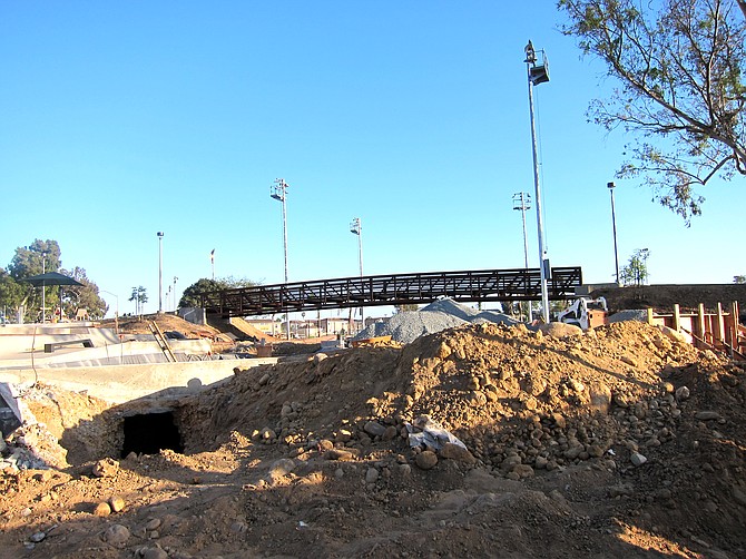 San Diego's largest skate park is 90-percent complete says the city. 