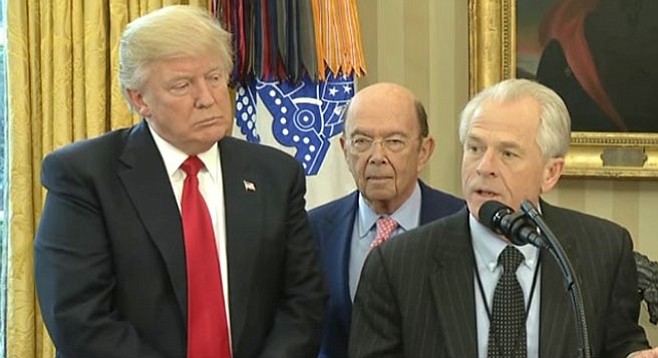 Risultati immagini per ross navarro trump