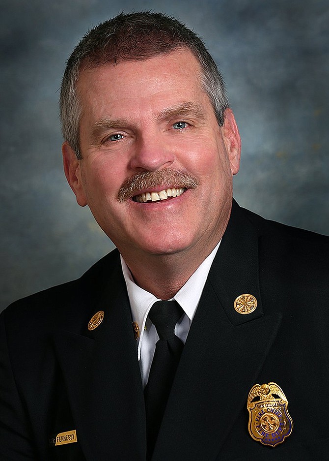 Fire chief Brian Fennessy