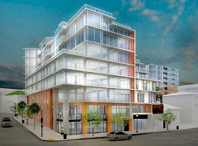 Proposed Columbia & Hawthorn project 