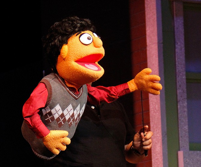 The show wouldn’t work at all without the puppets, even though the puppeteers are clearly visible and present the entire time