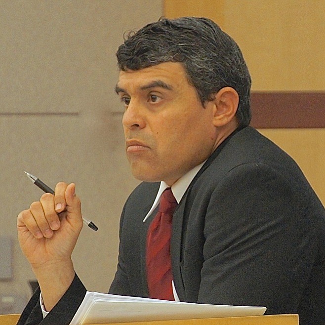 Prosecutor Patrick Espinoza
