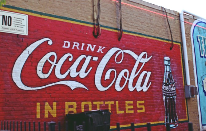Coca Cola mural in Richmond