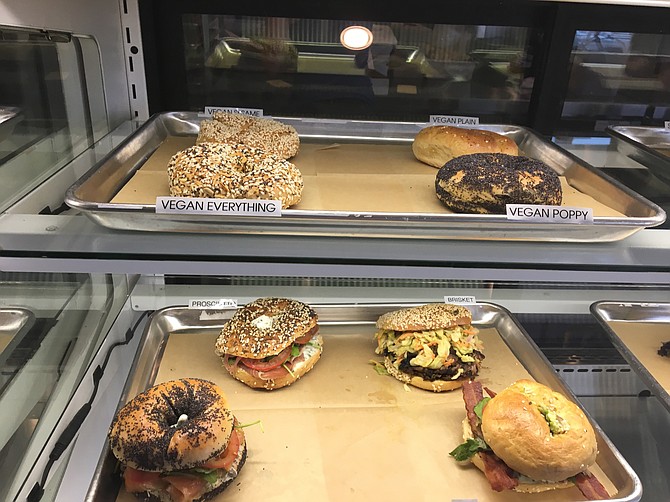 Nomad Donuts makes Montreal-inspired bagels  -- they are smaller, denser and crispier than the New York kind.