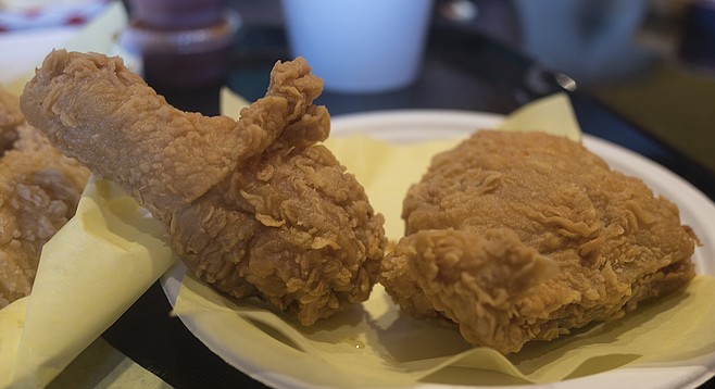 Crispy Fried Chicken — almost unreasonably cheap | San Diego Reader