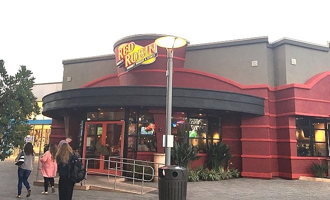 Red Robin at UTC. I performed at a Red Robin for a boy who had recovered from leukemia.