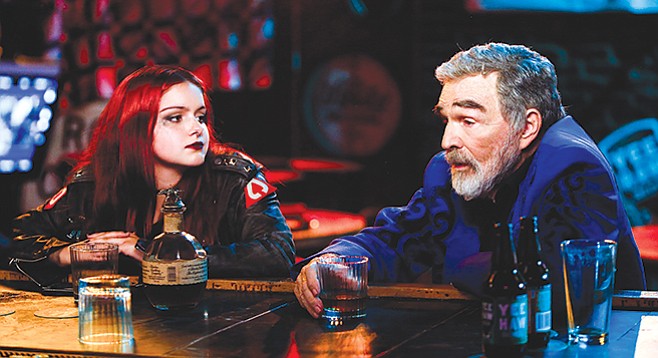Ariel Winter plays Reynolds's designated driver in Dog Years.
