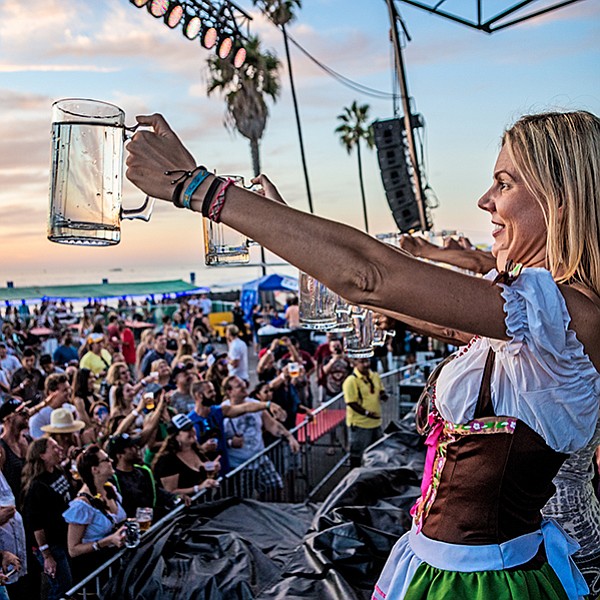O.B. has the only Oktoberfest party at the beach