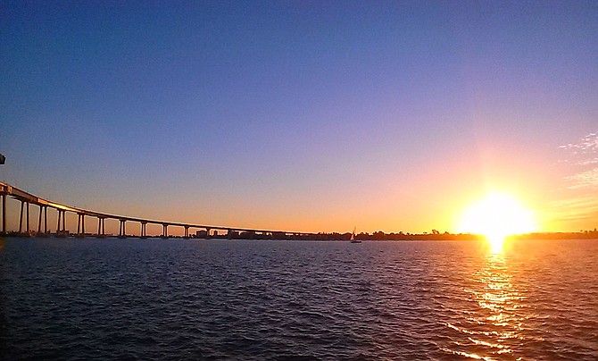 Sunset on The Bay