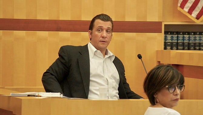 David Strouth testified in his own defense.