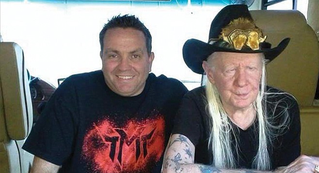 Joe Troutman and Johnny Winters