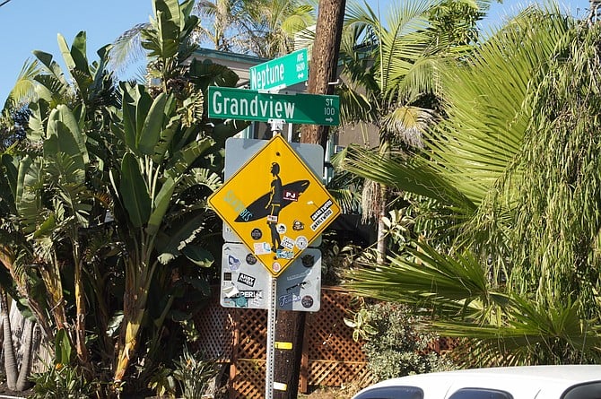 The assault was near the intersection of Neptune and Grandview in Encinitas.