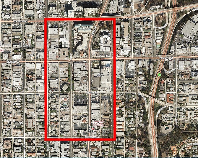 Developers want to give the heart of the Hillcrest business district a make-over (Between Washington and Pennsylvania and between Fourth and Seventh)