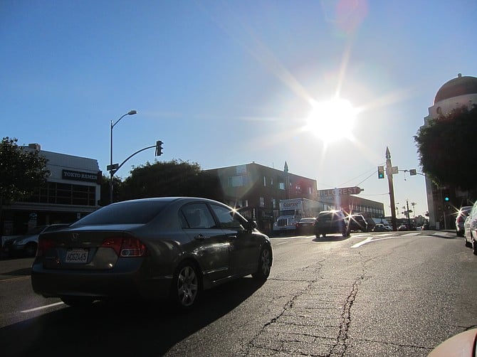 There is lots of traffic in Hillcrest and little parking, yet I was able to find a spot easily on a Friday afternoon. 