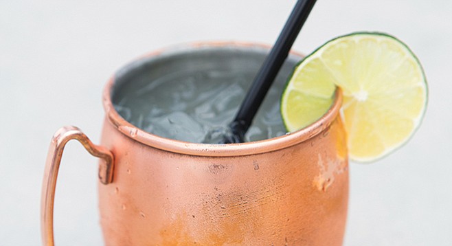 Simmons says the Mexican Mule gets its legs from the infusion.