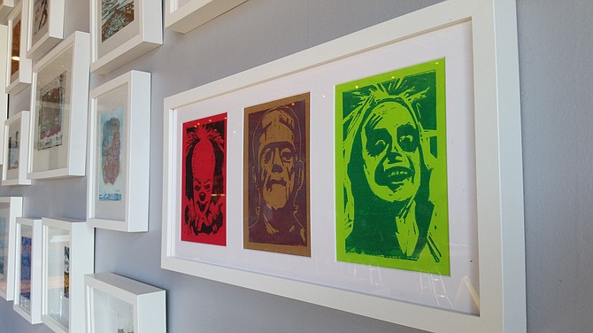 Make your own print this Friday!
Beetlejuice, Pennywise, Frankenstein, Elvira, Pinhead, The Shinning and More!!!