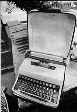 Schuyler's typewriter. The papers, the Smith Corona, and other pieces of Schuyler memorabilia joined the papers of other poets housed in the Mandeville Special Collections Library.