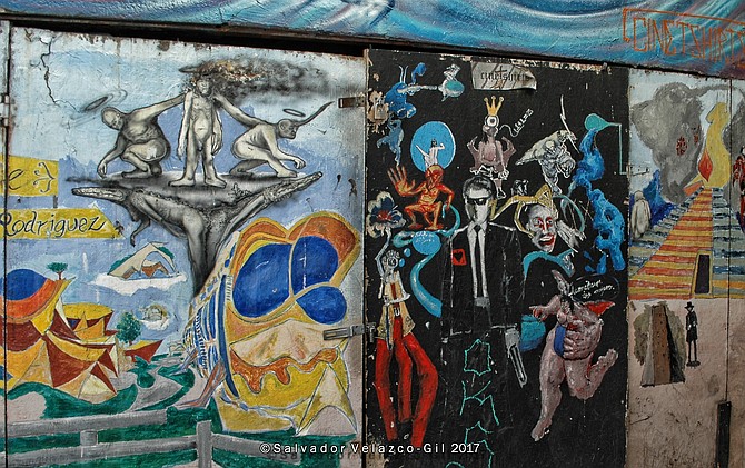 Neighborhood Photos
Mural on Pasaje Rodriguez  
Tijuana,Baja California,Mexico
