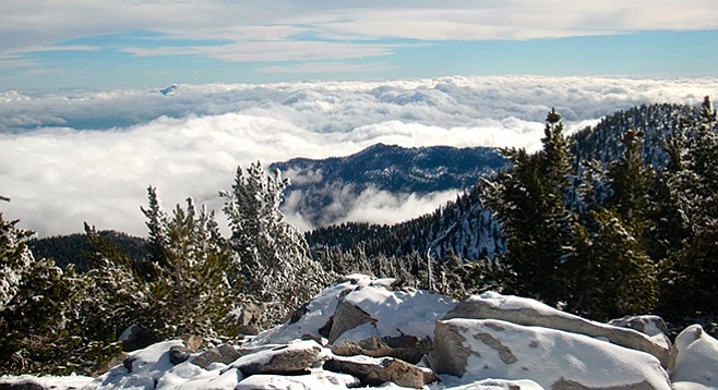 The view from San Jacinto Peak