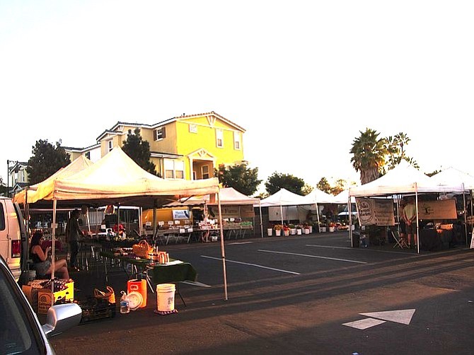 The Sprouts parking lot was usually hopping with farmers' market patrons.