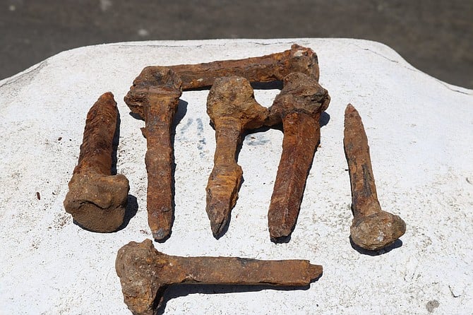 May also scored some old railroad ties (photo: Gregory's San Diego)