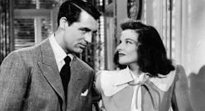 Grant and Hepburn in Holiday</em
