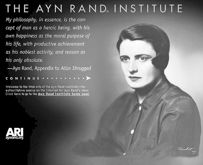 Ayn Rand Institute site:.“A is A. Facts are facts.”