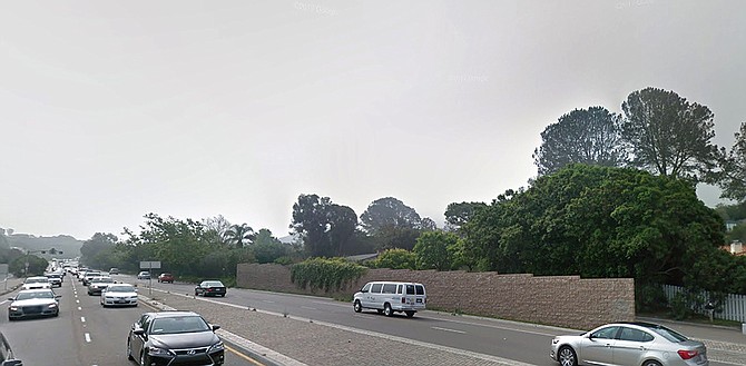 In 2003, a sound barrier wall was built along the residential Ardath Road - mysteriously stopping after only two houses. 