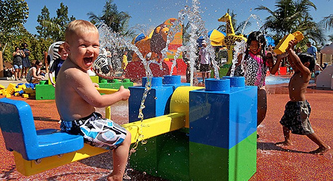 At Legoland, Brian smiled his old sardonic smile. - Image by From VisitCarlsbad
