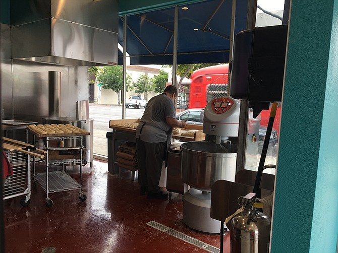 The kitchen (where they make the donuts).