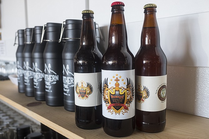 Several iterations of Homage pale ale were brewed prior to Northern Pine opening.
