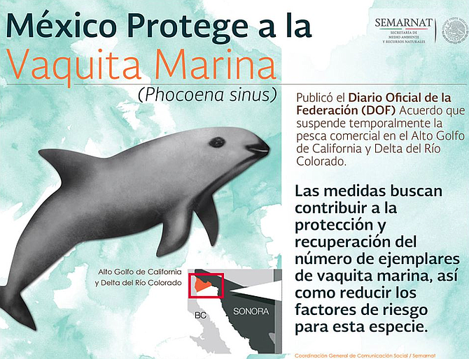 Ban information ssued by the Mexican government's environmental agency