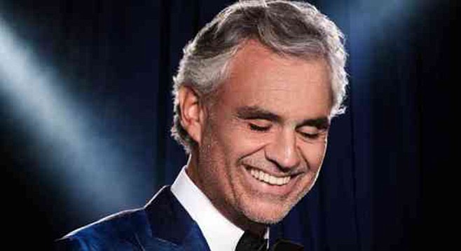 Andrea Bocelli, classical pop and opera at Valley View