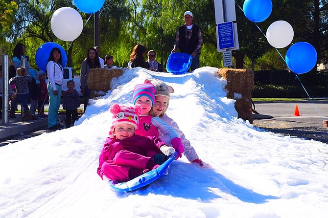 Snow sledding coming to Golden Hill!