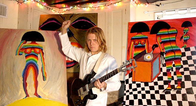 Ty Segall's first local appearances were in 2010, at Bar Pink and then the Soda Bar.