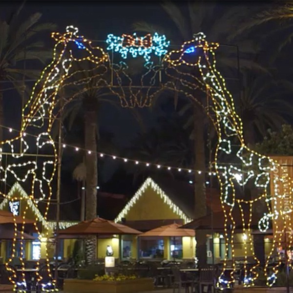 Christmas-themed events at the zoo