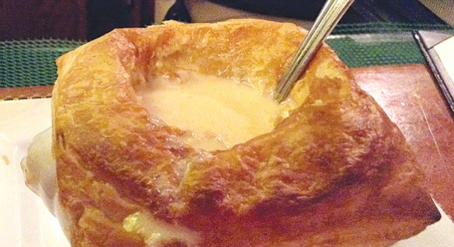 Mussel bisque — Dobson's iconic dish since 1984