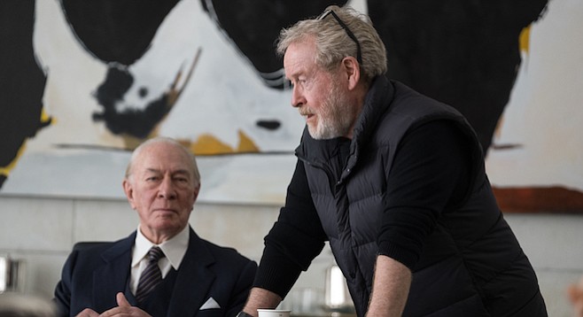 It’s deja vu all over again as Ridley Scott redirects the J. Paul Getty scenes, this time with Christopher Plummer in the role.